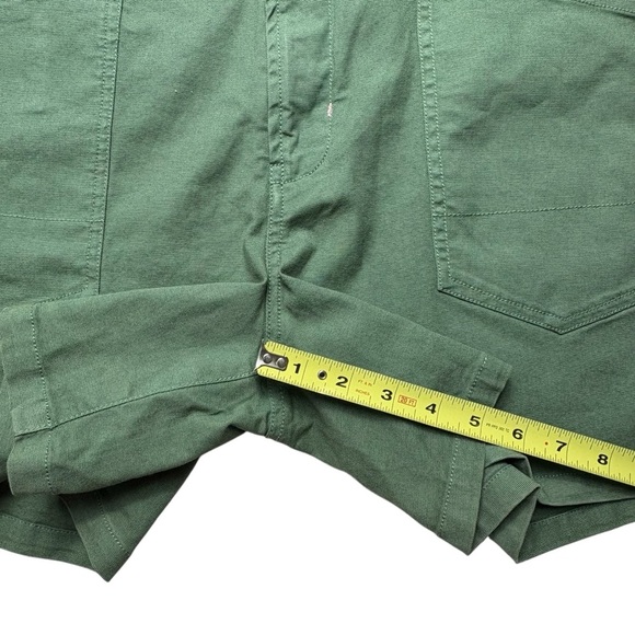 NWT Anthropologie Pilcro The Wanderer Shorts Size 31 Green Mid-Rise Pockets - Picture 9 of 13